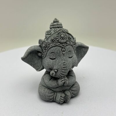 Mini Ganesha - Removedor de Obstáculos - Prosperidade, Abundância e Sabedoria.